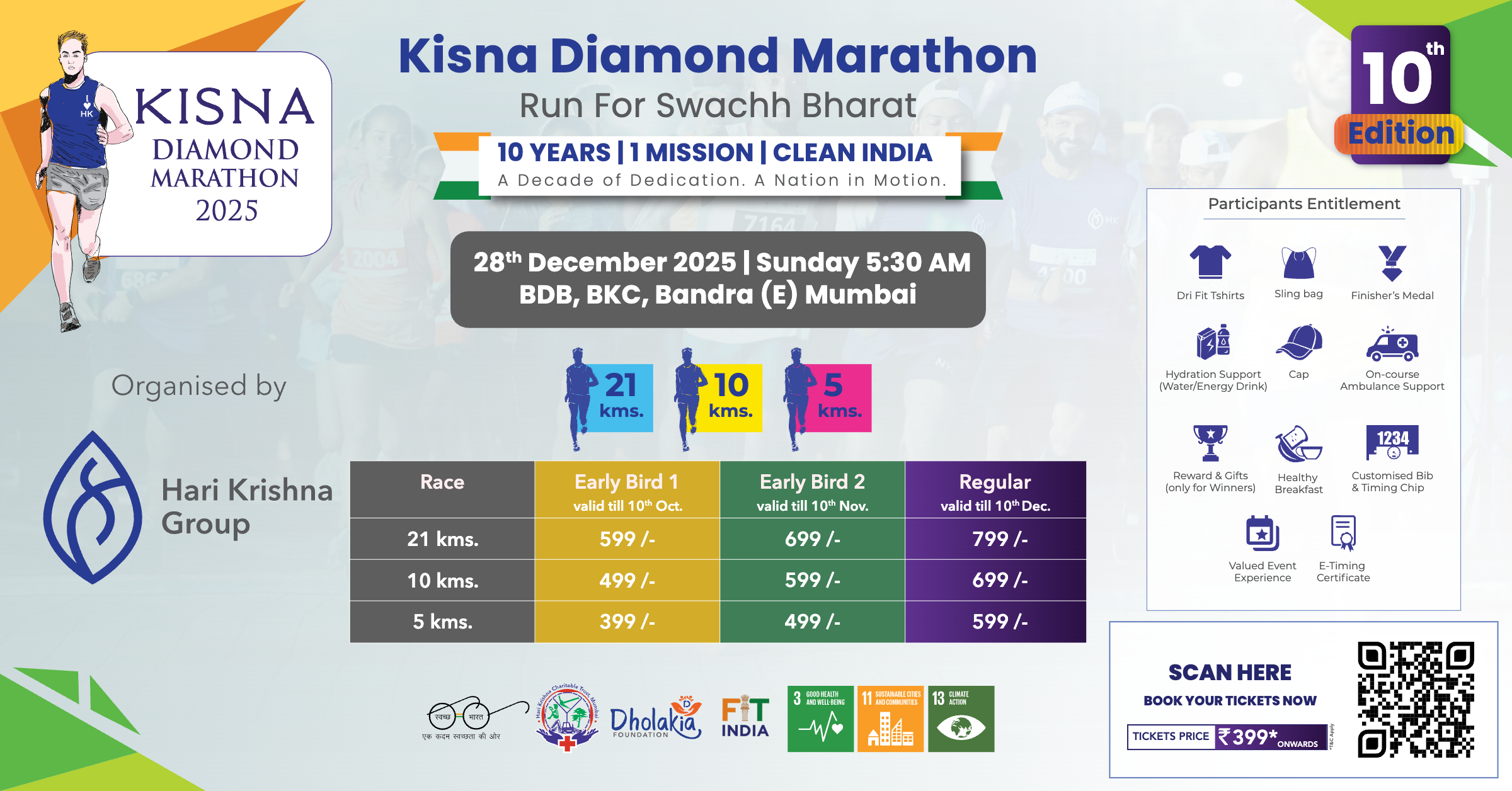 KISNA Diamond Marathon Participants